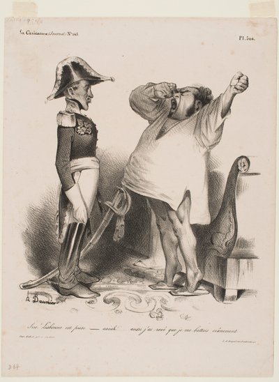  door Honoré Daumier