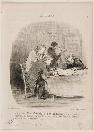  door Honoré Daumier