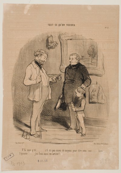  door Honoré Daumier