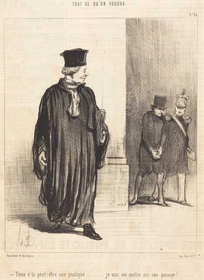  door Honoré Daumier