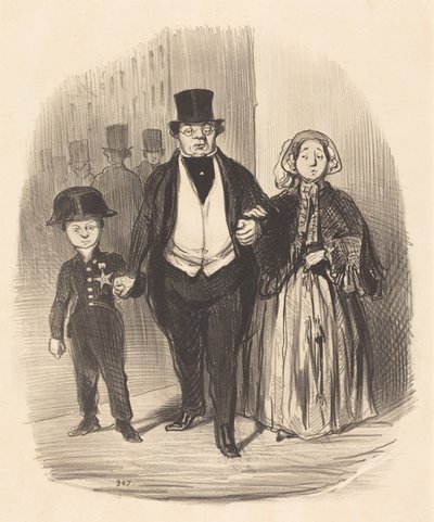  door Honoré Daumier