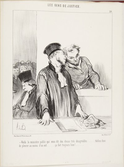  door Honoré Daumier