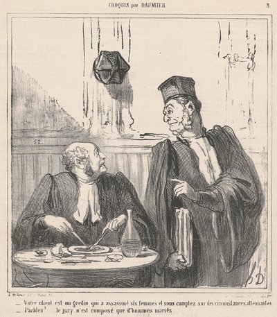  door Honoré Daumier