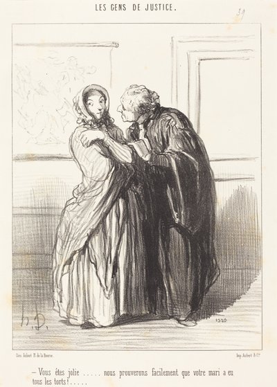  door Honoré Daumier