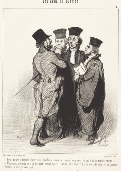 door Honoré Daumier