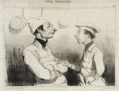 U weet heel goed welke spons u bedoelde... door Honoré Daumier