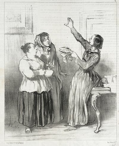  door Honoré Daumier
