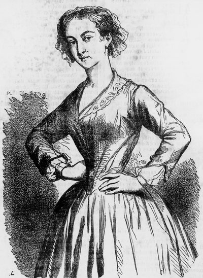Illustratie uit Cousin Bette (La cousine Bette) door Honore de Balzac (1799-1850), Franse editie door Honore de Balzac