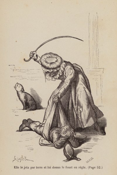 Illustratie voor Un Bon Petit Diable door Horace (after) Castelli