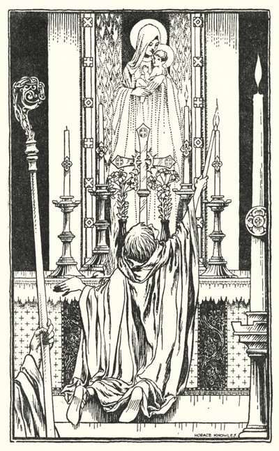 Frontispice (litho) door Horace J. Knowles