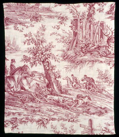 La Route de Jouy (De weg naar Jouy) (Woninginrichting) door Horace Vernet