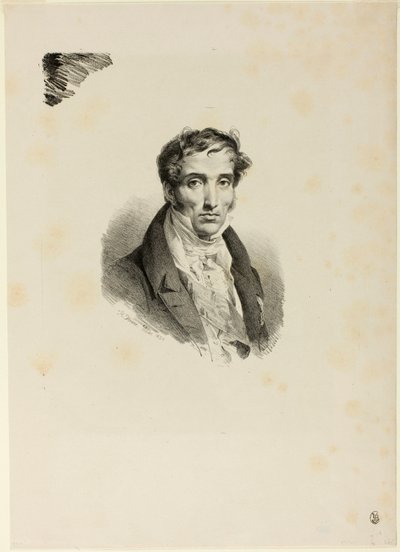 Portret van Pierre Guérin door Horace Vernet