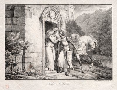 De Afscheidingen door Emile Jean Horace Vernet
