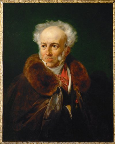 De schilder Jean-Baptiste Isabey ... door Horace Vernet