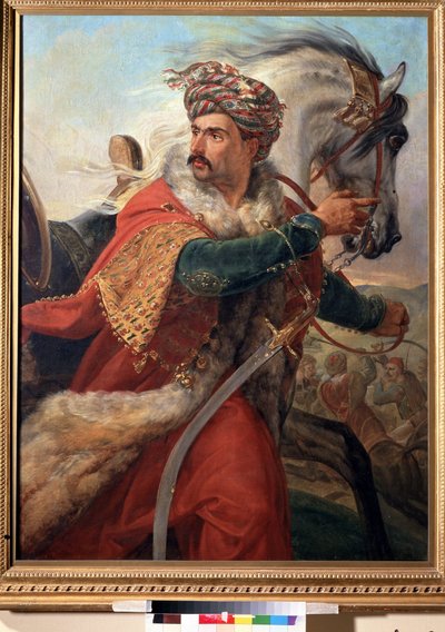 Onbekend beeld door Emile Jean Horace Vernet