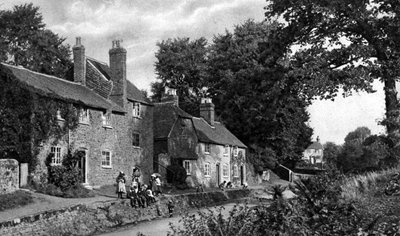 De Zwaan Herberg, Fittleworth, Sussex, c1922 door Horace Walter Nicholls