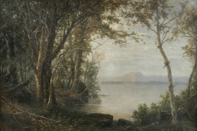 Mount Katahdin, Landschap met Meer en Berg door Horace Wolcott Robbins