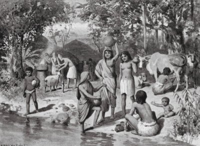 Ariërs vestigden zich in India, Openlucht Offer door Horace van Ruith