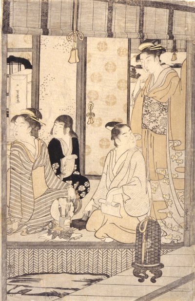 Morning Glory (Asago) door Hosoda Eishi