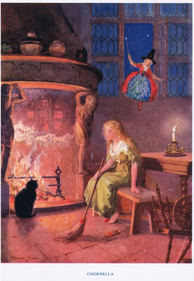 Assepoester, illustratie uit 