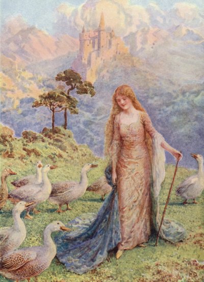 "Oh, hoe mooi is onze meesteres" uit "The Quest of the Bird with the Golden Tail" door Howard Davie
