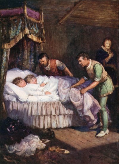 De moord op de prinsen in de toren door Howard Davie