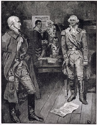 Washington weigert een dictatuur, uit Harper