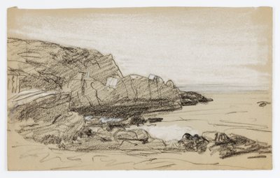 Zonder titel (Kliffen) door Howard Russell Butler