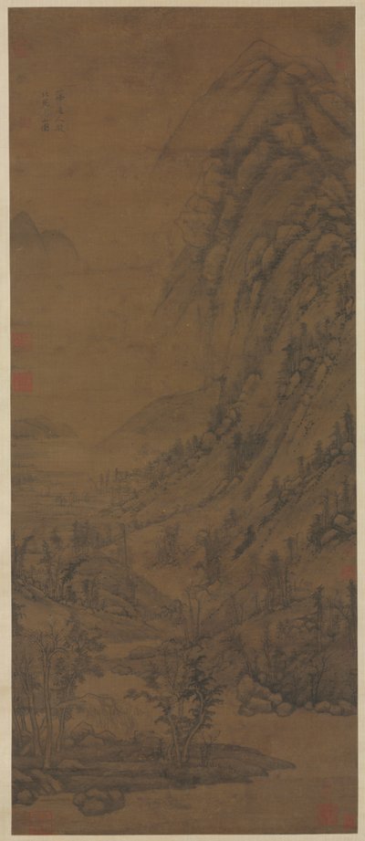 Zomerse bergen na Dong Yuan [actief rond 937-975], 1290-1354 door Huang Gongwang
