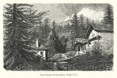 Illustratie voor Les Deux Robinsons de la Grande-Chartreuse door Hubert Clerget