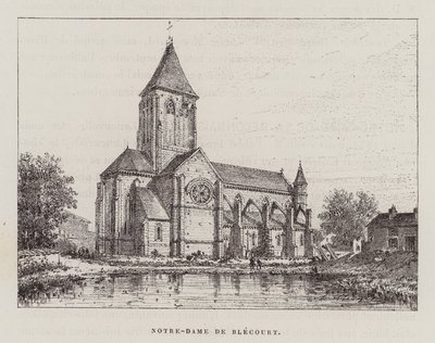 Notre-Dame De Blecourt door Hubert Clerget
