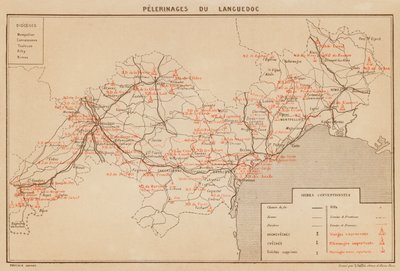 Pelgrimages van de Languedoc door Hubert Clerget