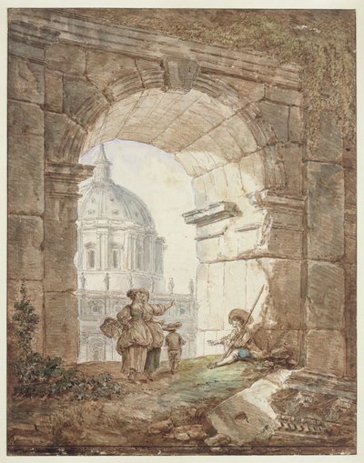  door Hubert Robert