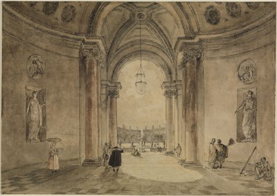  door Hubert Robert