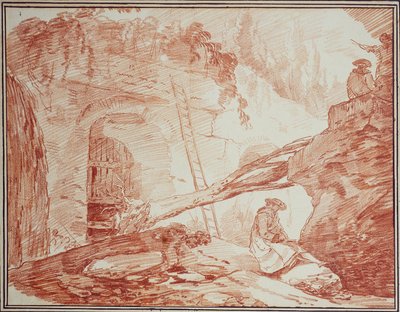  door Hubert Robert