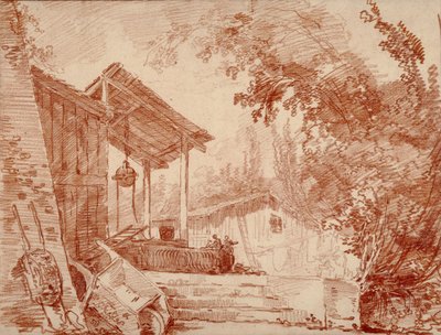 door Hubert Robert