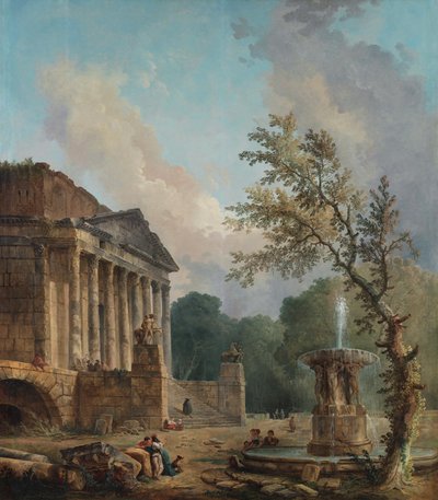  door Hubert Robert