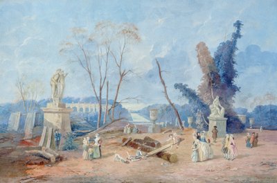 Le Tapis Vert Versailles door Hubert Robert