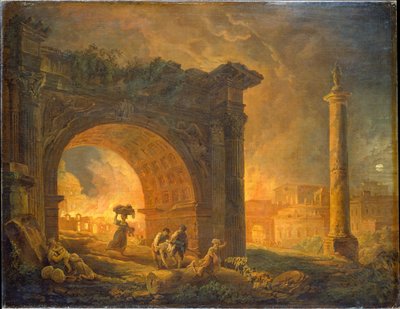  door Hubert Robert