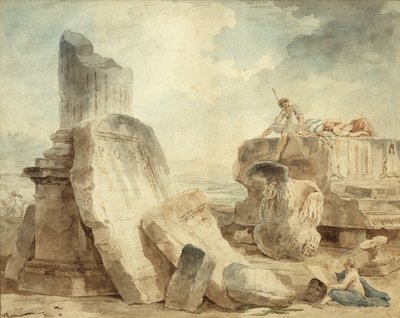  door Hubert Robert