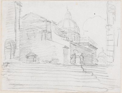 S. Rocco door Hubert Robert