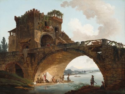 De Ponte Salario door Hubert Robert