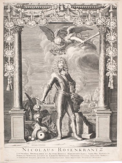 Niels Rosenkrantz door Hubert Schaten