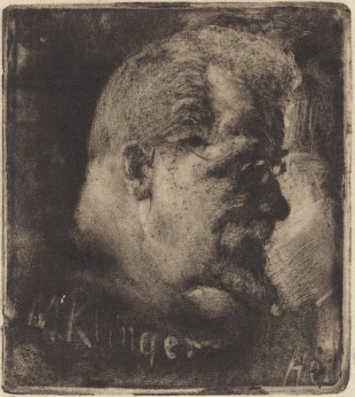 Max Klinger door Hubert von Herkomer