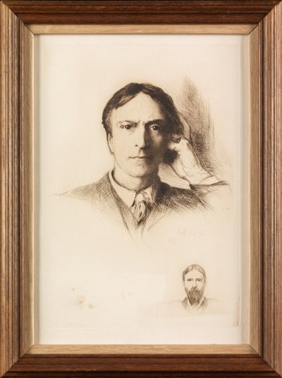 Zelfportretten door Hubert von Herkomer