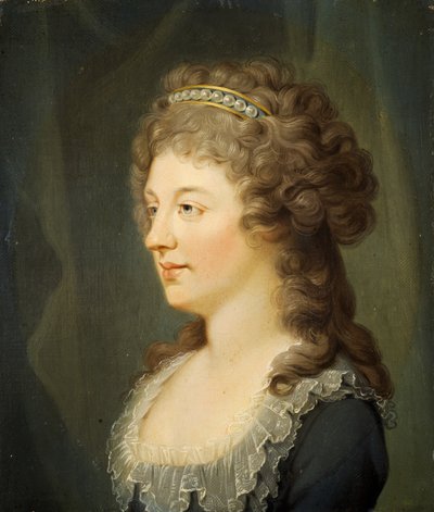 Portret van Charlotte Stuart, hertogin van Albany (1753-1789) door Hugh Douglas Hamilton