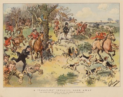 Een Tally-Ho idylle: vertrokken door Hugh Thomson