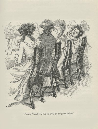 Ik heb je gevonden ondanks al je trucs, 1896 door Hugh Thomson