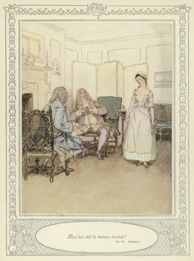 Illustratie voor Goldsmith