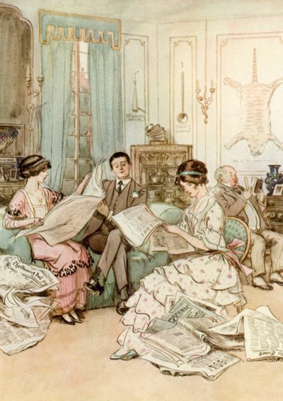 Illustratie voor J M Barrie